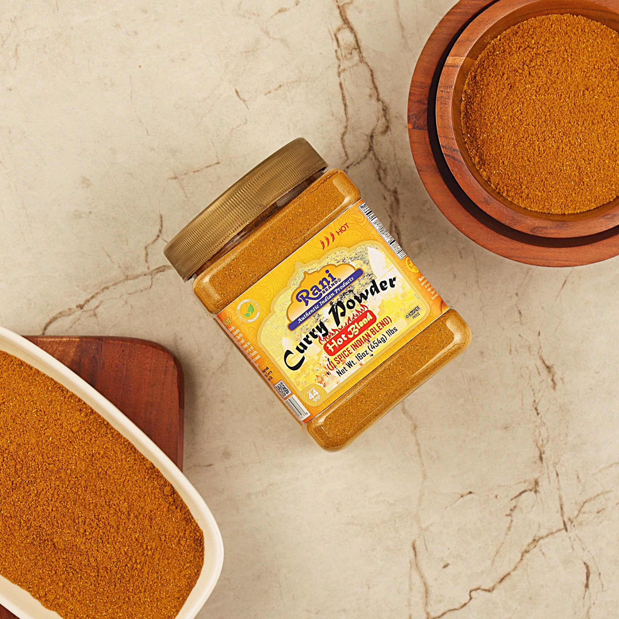 Close-up of Rani 11-spice blend with vibrant colors