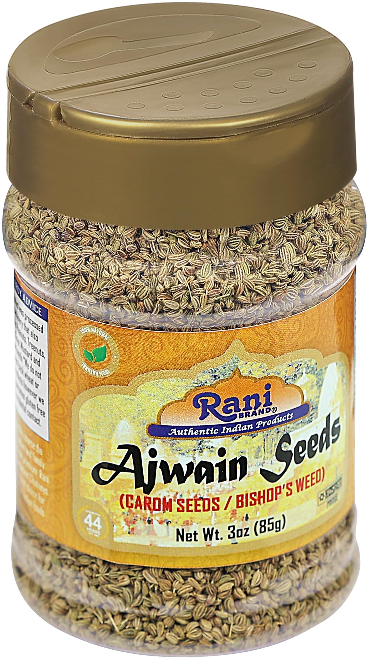 Rani Ajwain seeds, authentic Indian origin, adds depth to recipes.