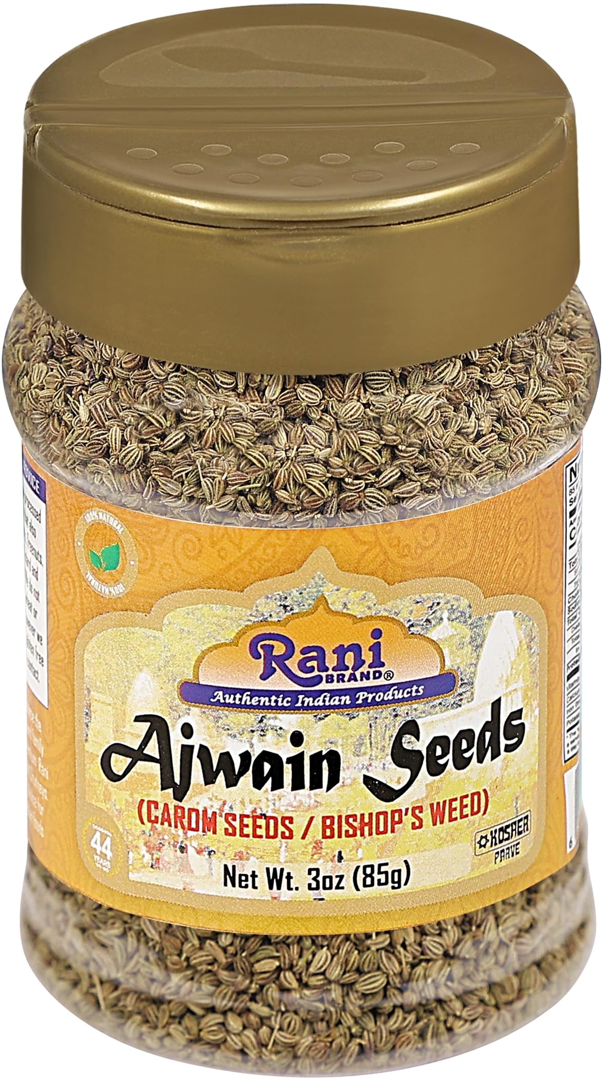 Rani Ajwain seeds in kitchen scene, versatile spice for baking and curries.