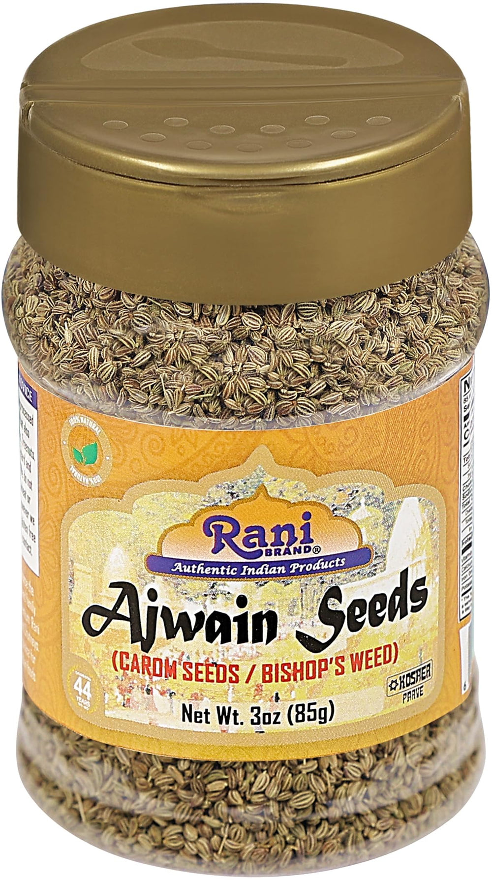 Rani Ajwain seeds in kitchen scene, versatile spice for baking and curries.