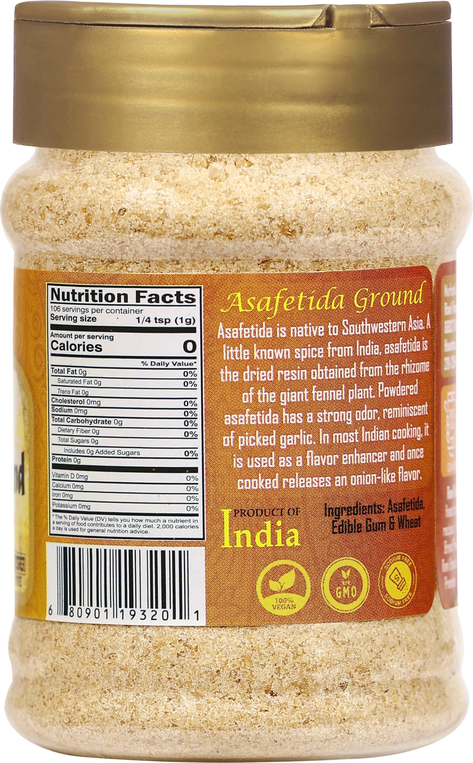 Rani Asafoetida ground on shelf signals pantry staple readiness
