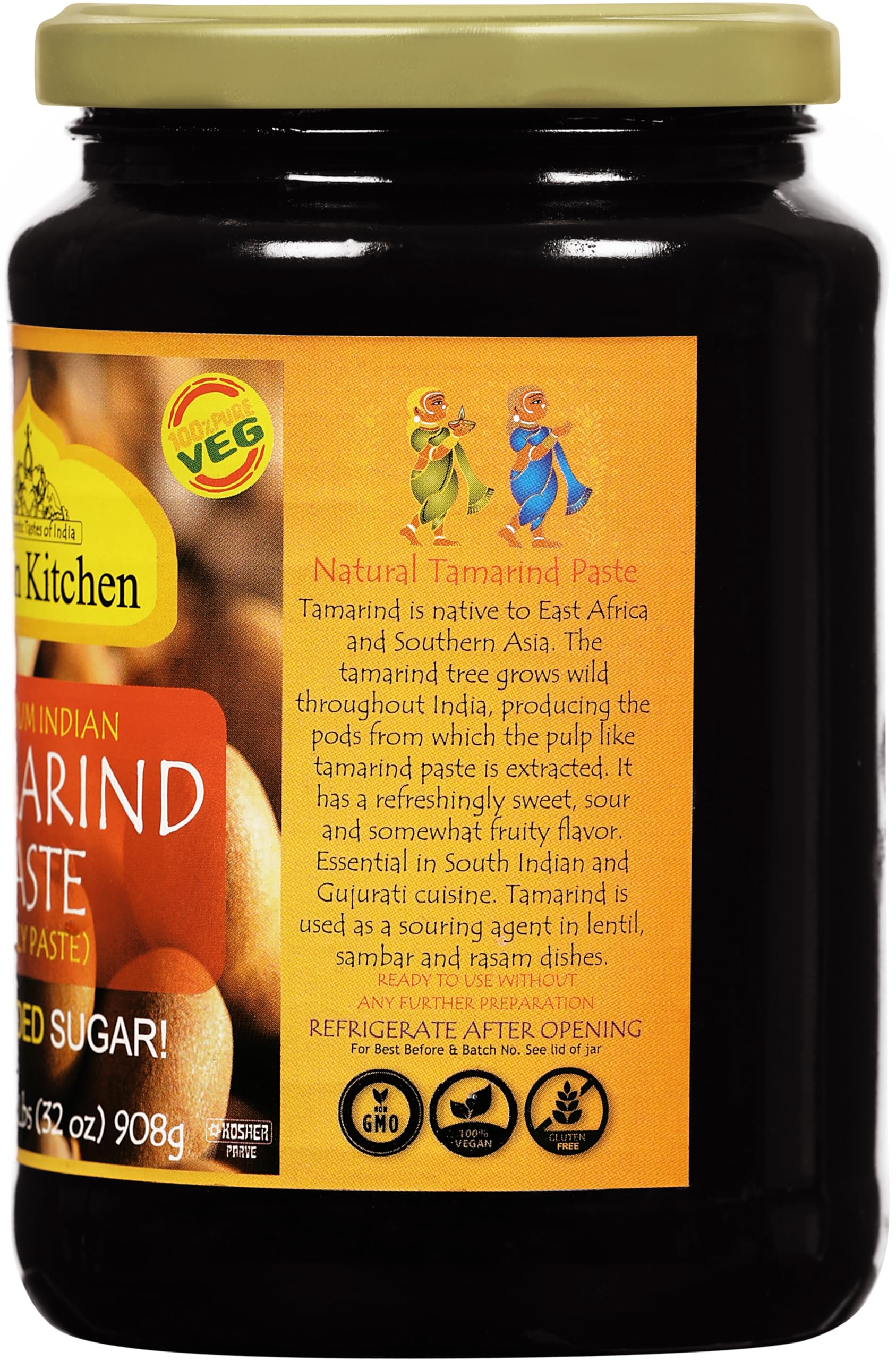 Rani Asian Kitchen Tamarind Paste used in chutneys and marinades.