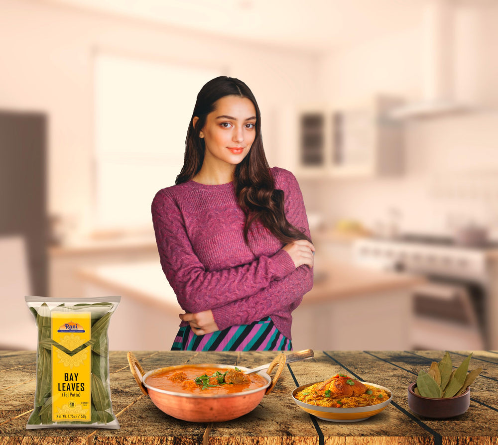 Rani Bay Leaf kosher non-GMO label reflects product integrity.