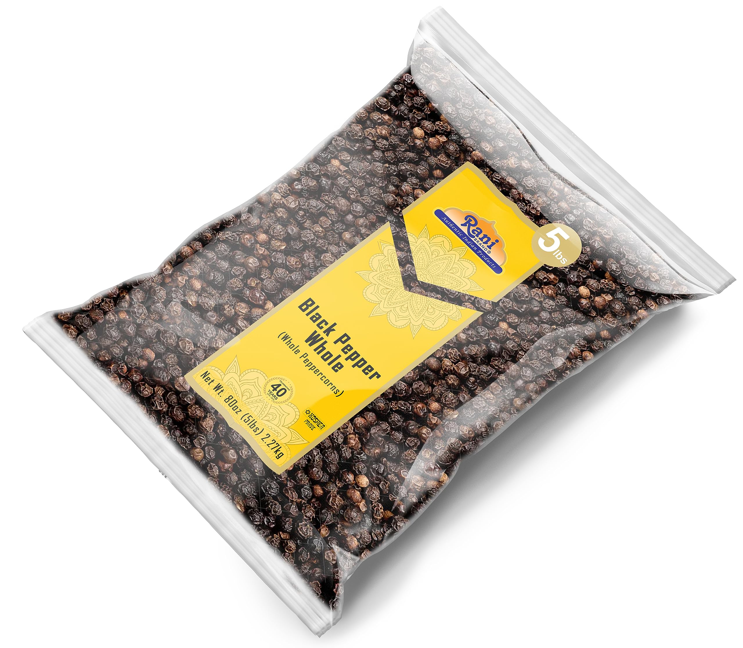 Rani Black Pepper Whole product of Vietnam ensuring authentic spice quality.