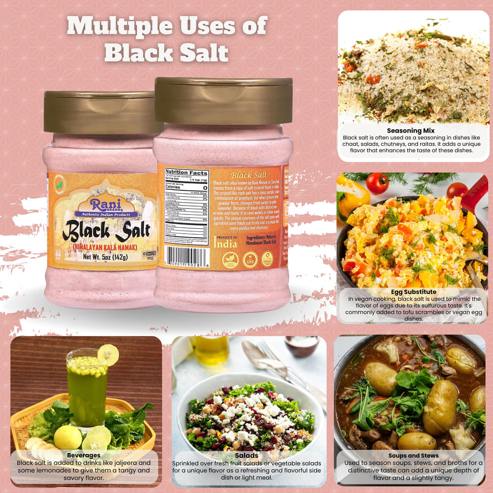 Rani Kala Namak tofu scramble – vegan-friendly sulfur note.