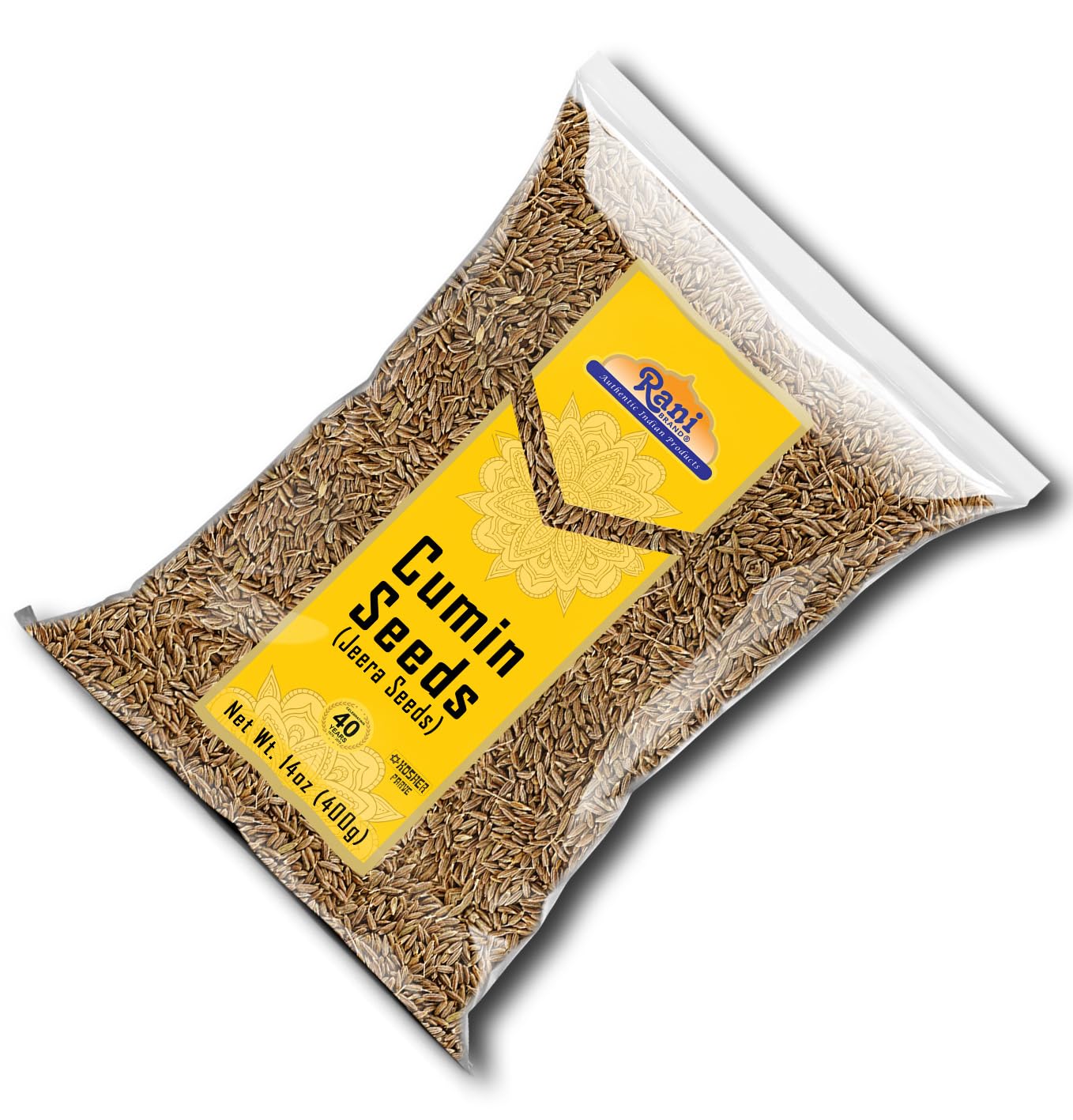 Rani Brand cumin seeds being sautéed, adding warm, nutty notes to dishes