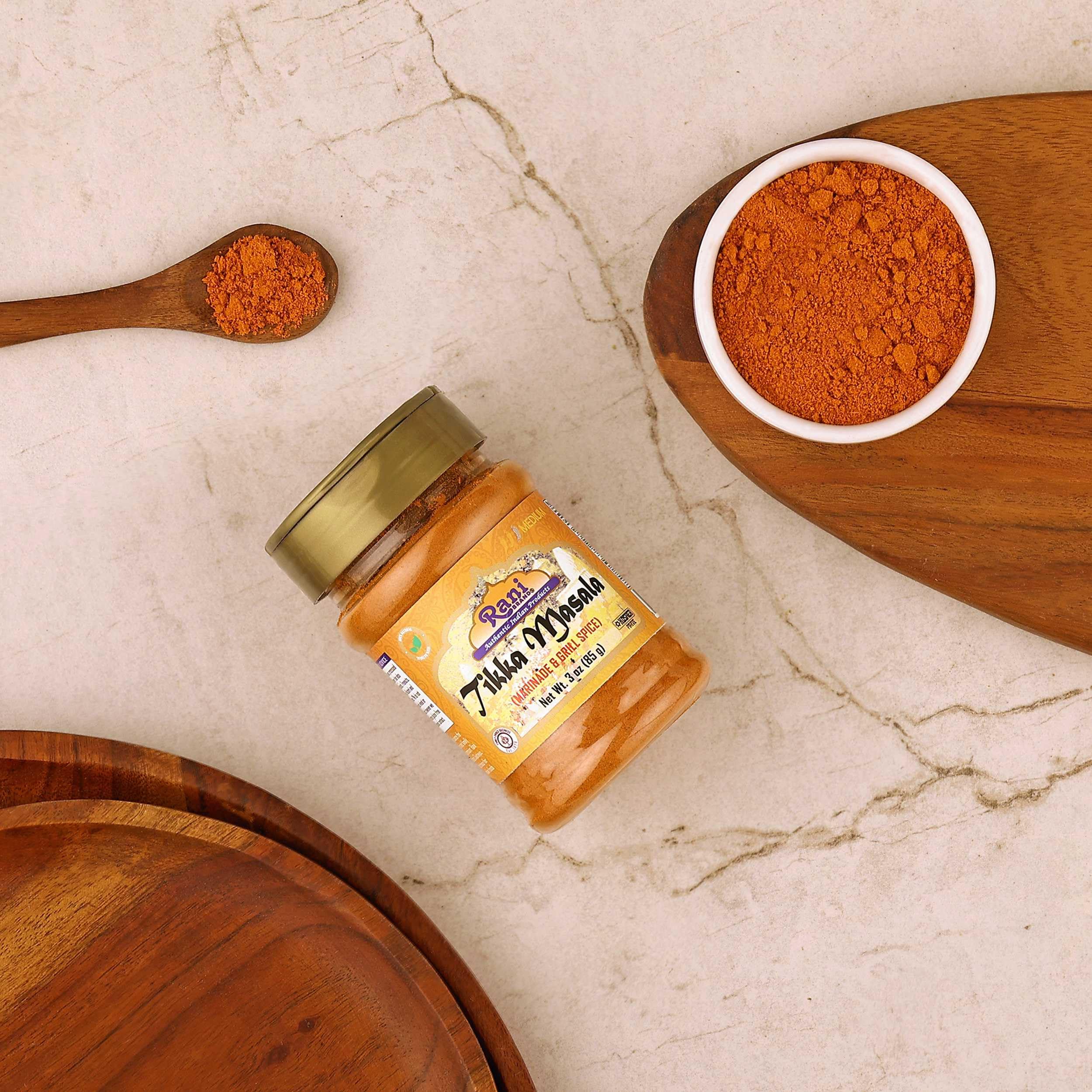 Rani Brand packaging in a sturdy PET jar for pantry storage