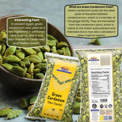Rani Brand Hari Elachi packaging in a no-barrier bag emphasizing freshness.