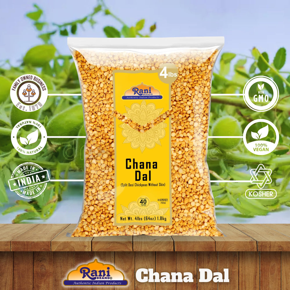 Rani Chana Dal cooked curry with vibrant color and protein-rich consistency.