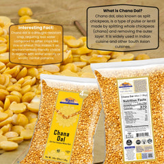 Soaking Rani Chana Dal to speed up cooking and enhance texture.