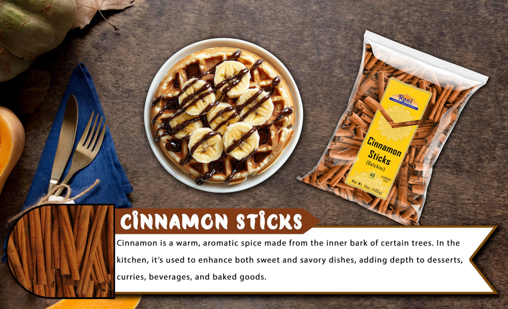 Rani cinnamon sticks are great for DIY ornaments and centerpieces.