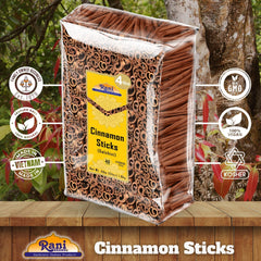 Rani Cinnamon Sticks perfect for baking and cooking applications.