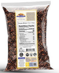 Rani Cloves Whole pour demonstrates dust-free spice ready to pour into dishes