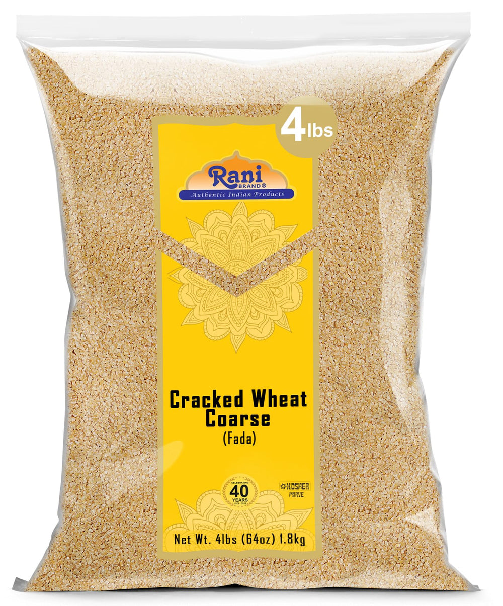 Rani Cracked Wheat Coarse bulk packaging highlights value for bulk cooking