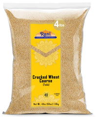 Rani Cracked Wheat Coarse bulk packaging highlights value for bulk cooking