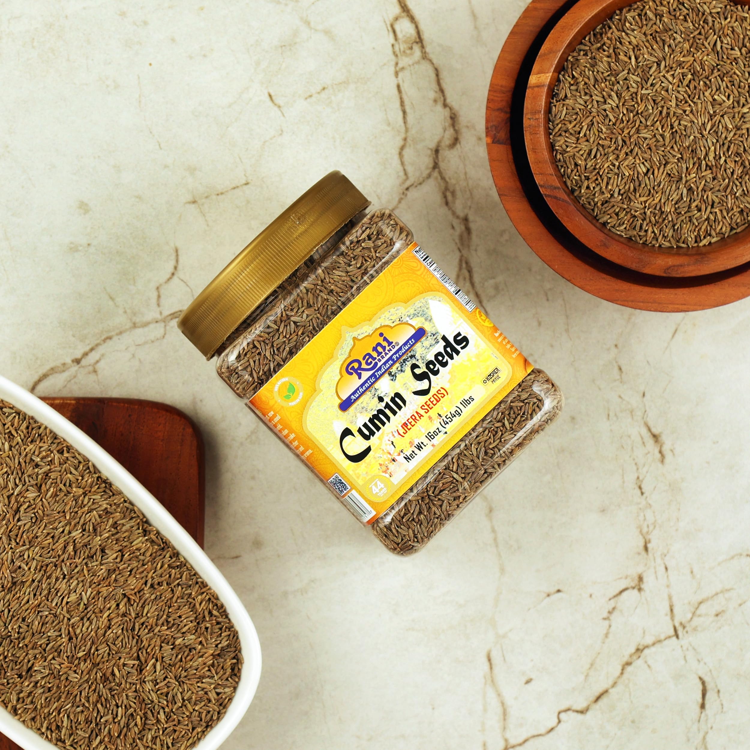 Rani Cumin Seeds used in curry base to deepen flavor and aroma.