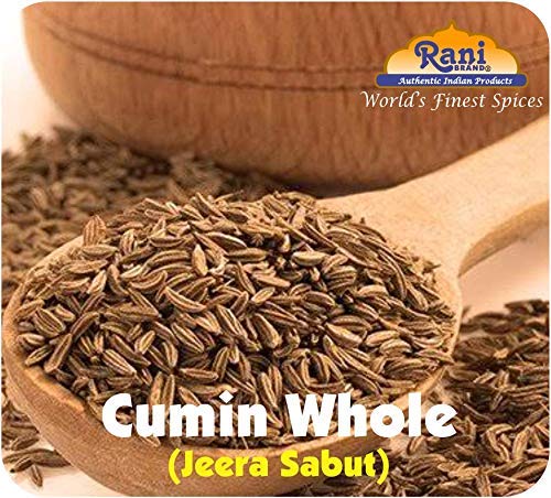 Rani Cumin Seeds no fillers, pure spice for clean flavor.