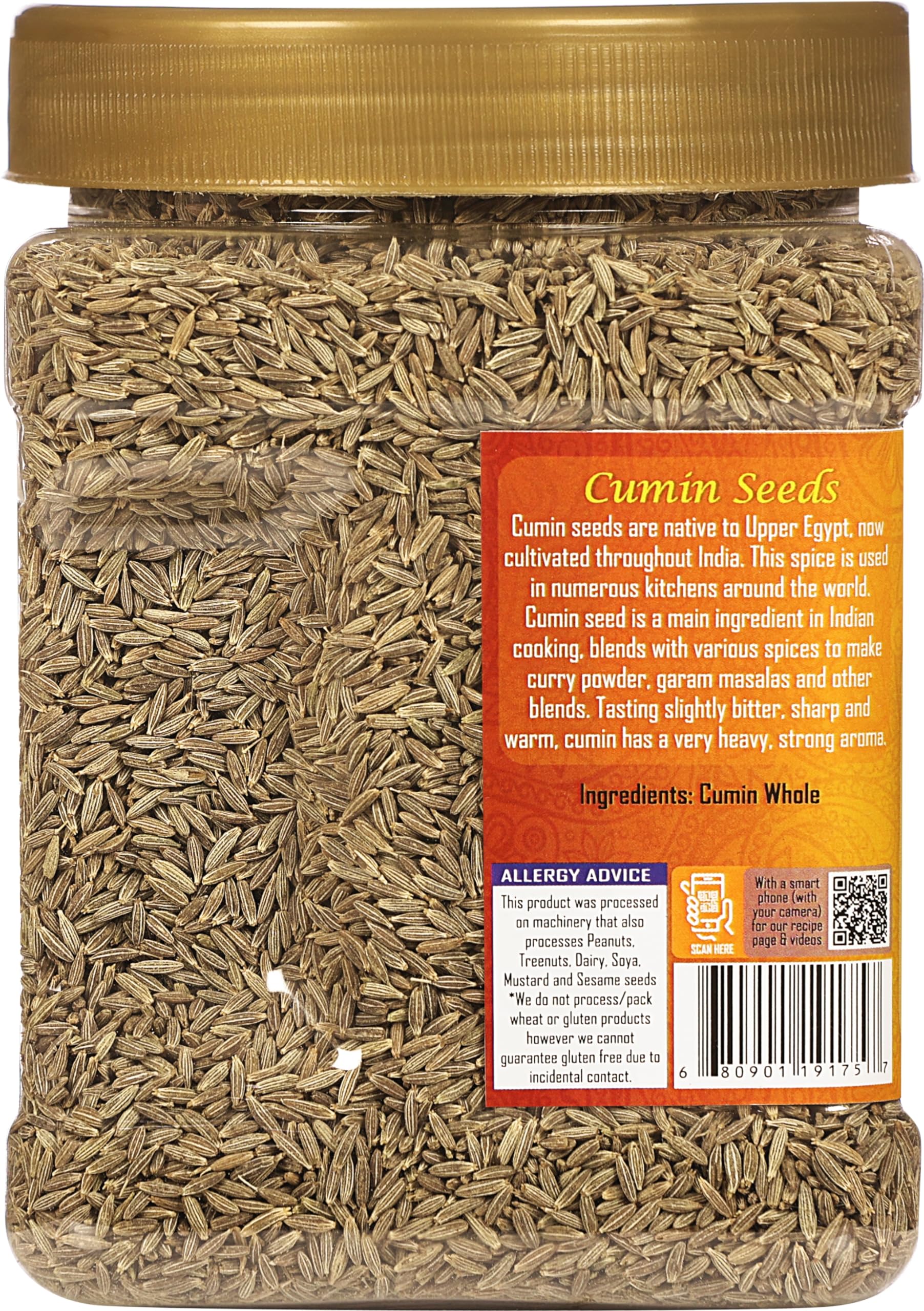 Rani Cumin Seeds tempering oil release fragrant oils for richer dishes.