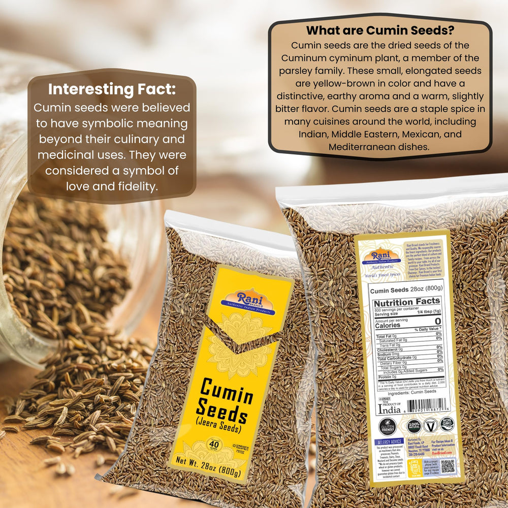 Rani Cumin Seeds Whole Jeera in curry adds aroma