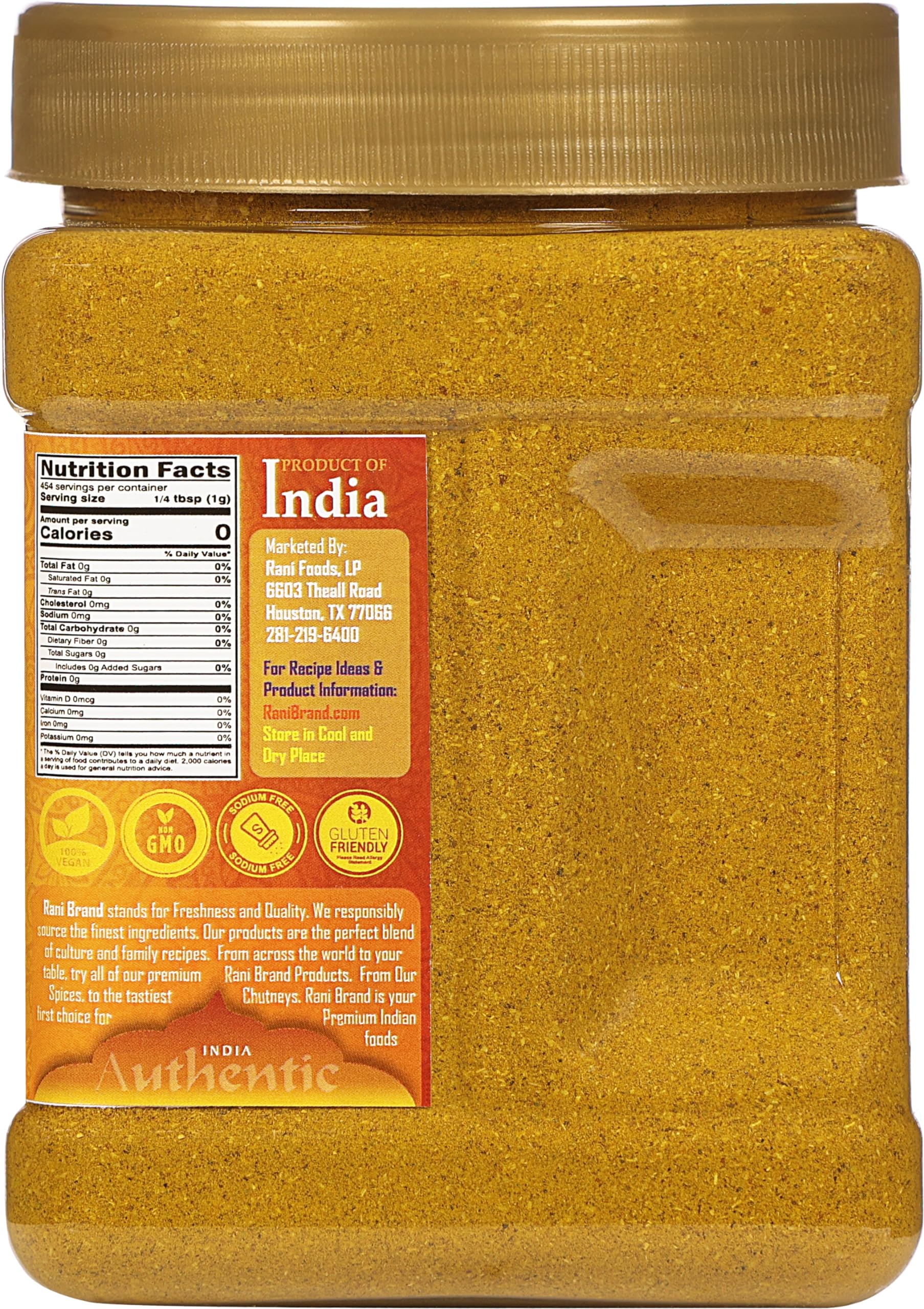 Rani Curry Powder Hot pour demonstrates easy seasoning