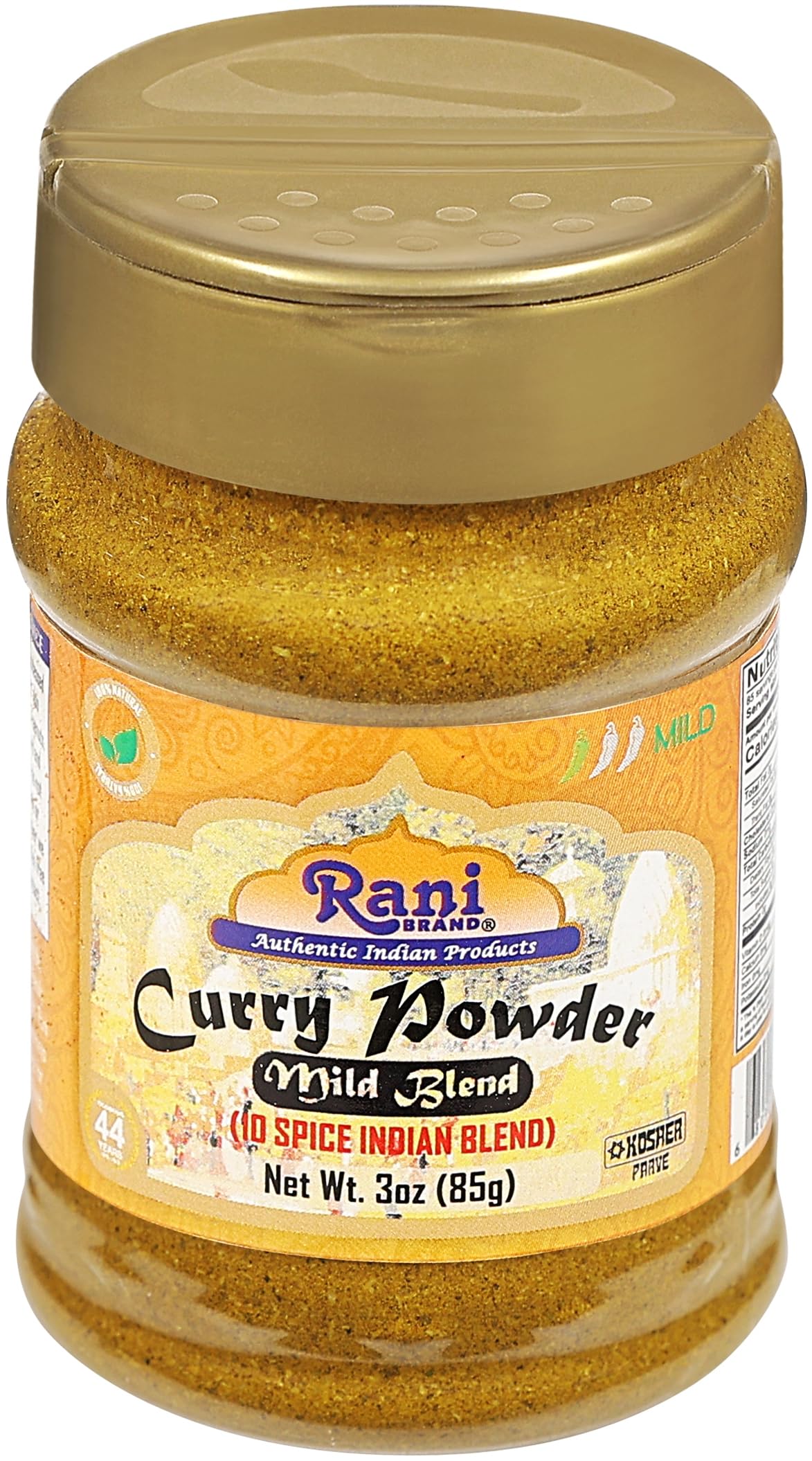 Rani Curry Powder Mild on kitchen shelf ready for use