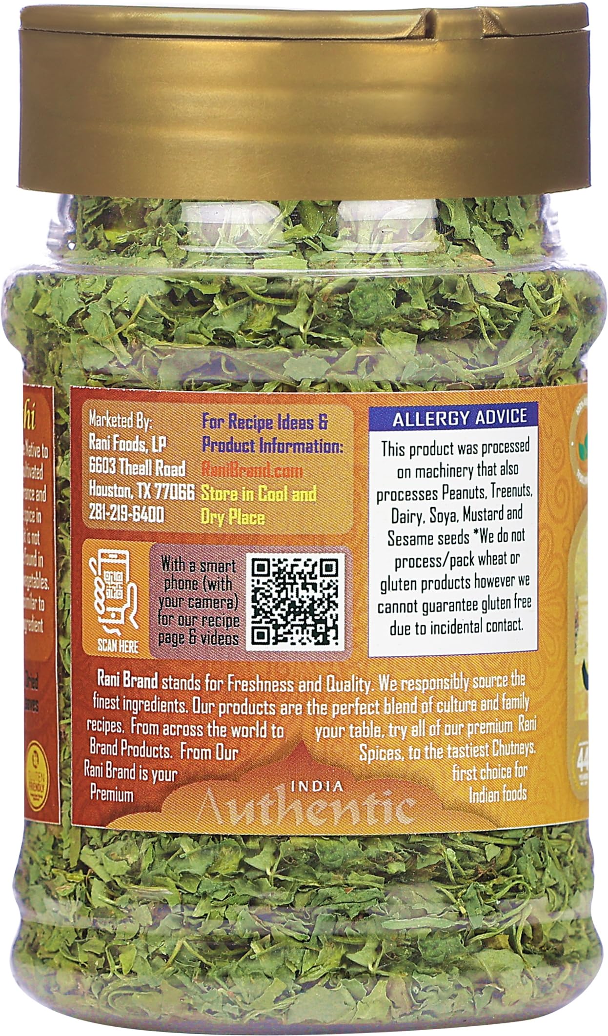 Rani fenugreek leaves close-up shows vibrant texture and aroma