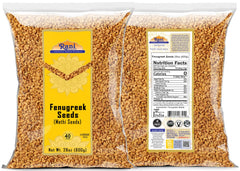 Rani Fenugreek seeds packaging in the USA signals premium quality.