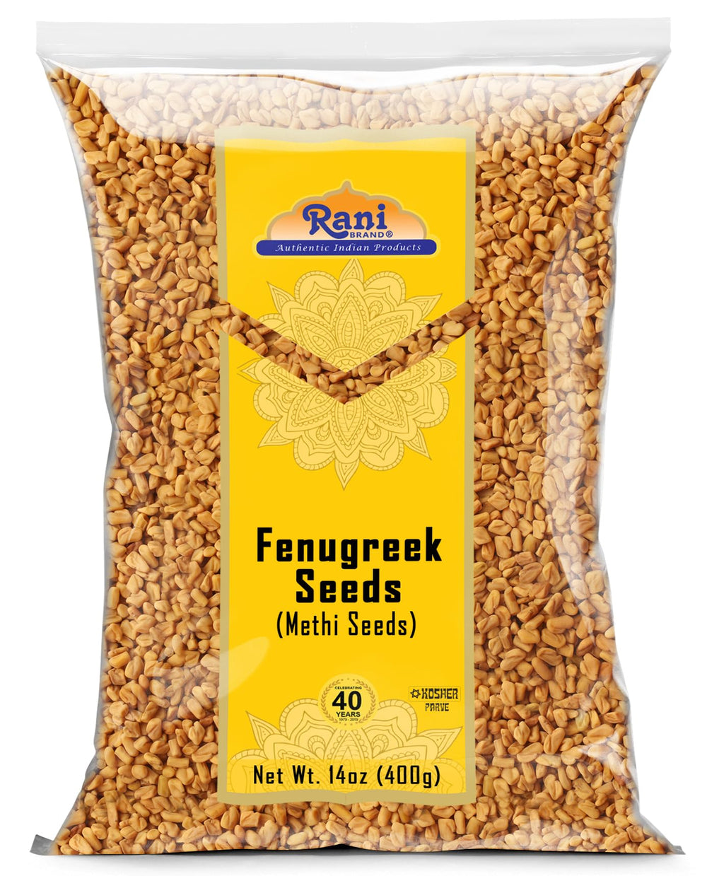 Rani Fenugreek seeds whole in bag for authentic Indian curries