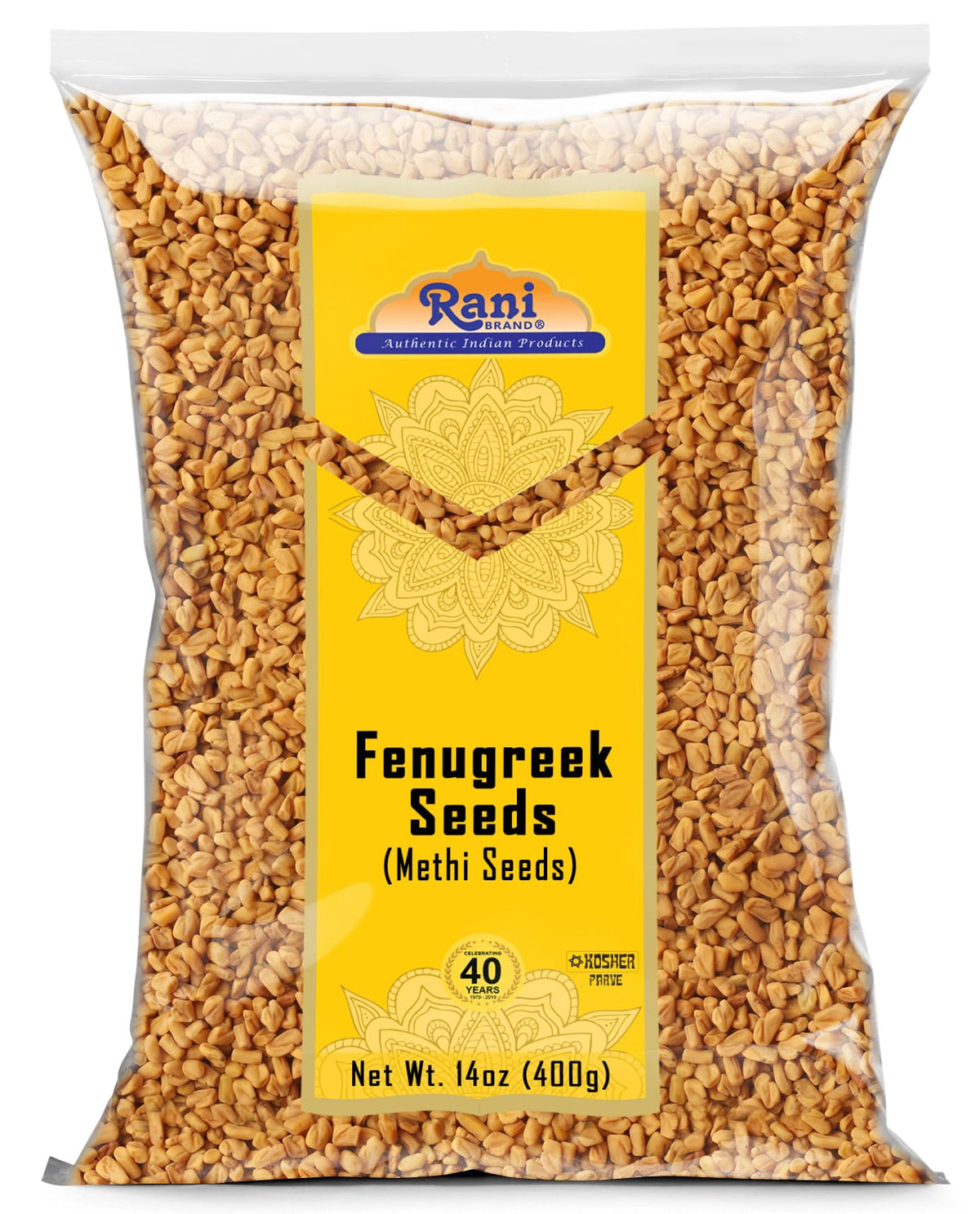 Rani Fenugreek seeds whole in bag for authentic Indian curries