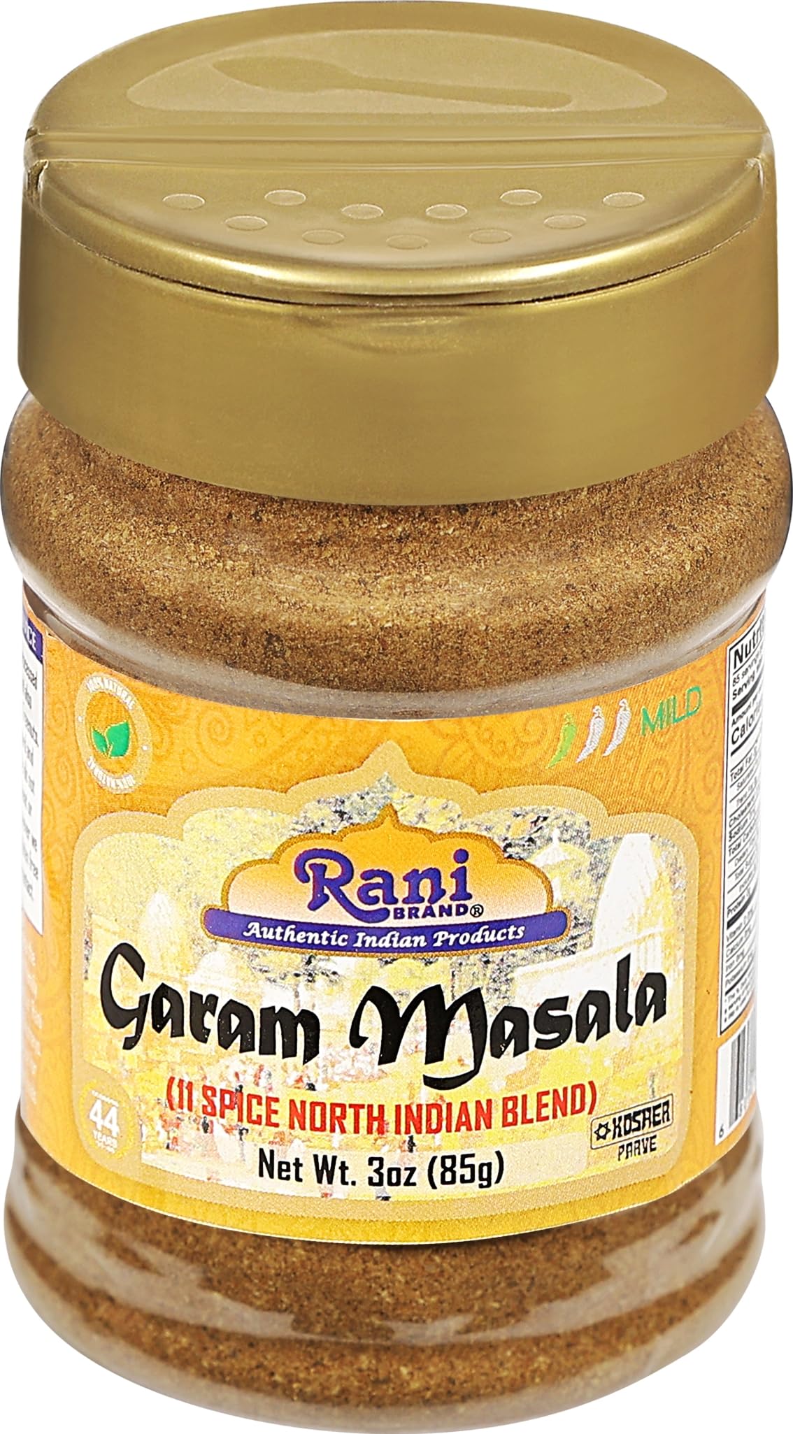 Used in kitchen easy garam masala seasoning pour from jar