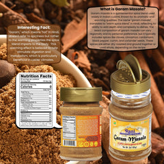 Kosher certification badge on Rani Garam Masala packaging