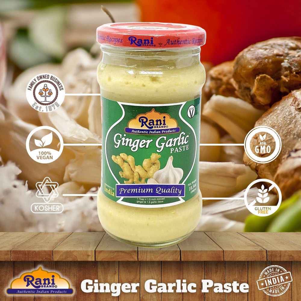 Rani Ginger Garlic Paste as a curry base shows vibrant color and depth of flavor.