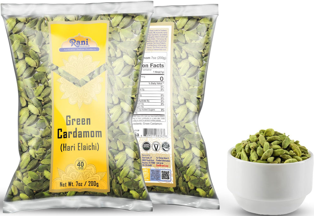 Tea infusion with Hari Elachi adds citrus notes and depth.