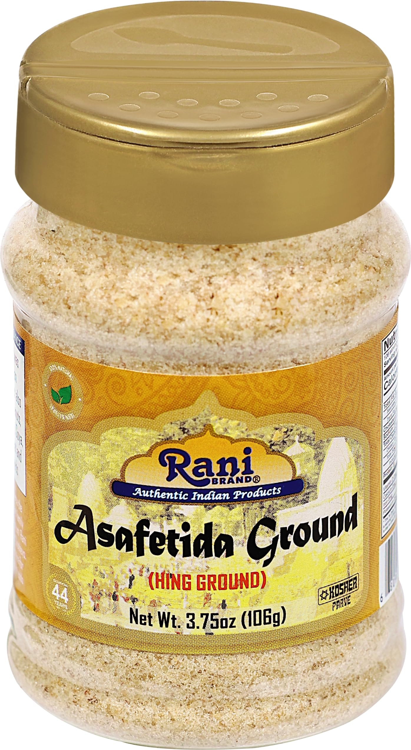 Rani Hing ground powder closeup reveals fine texture for recipes