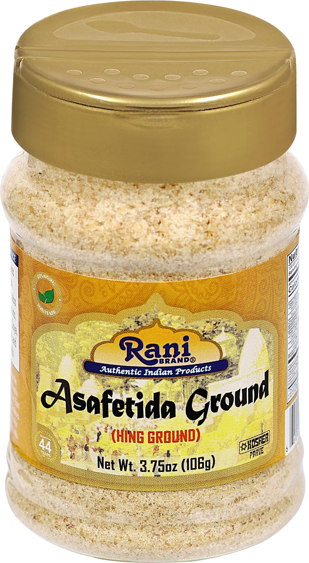 Rani Hing ground powder closeup reveals fine texture for recipes