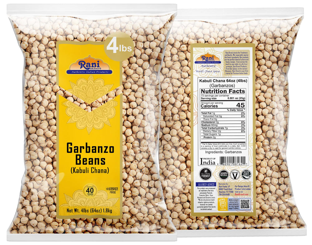Rani Kabuli Chana in grocery store scene for purchase