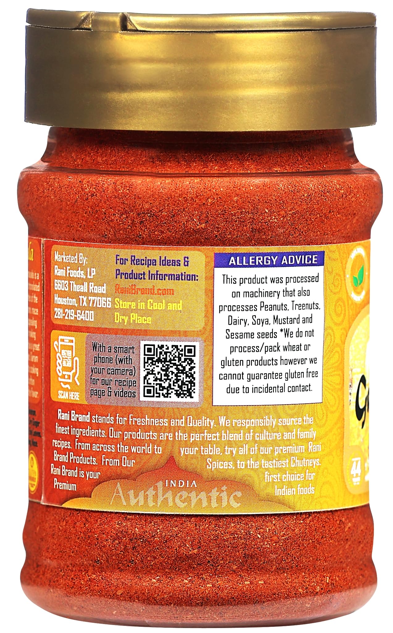 Rani Kashmiri Chilli Powder used in deviled eggs for color