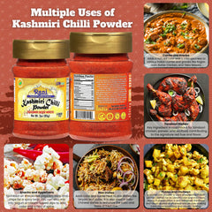 Rani Kashmiri Chilli Powder seeds removed for cleaner texture