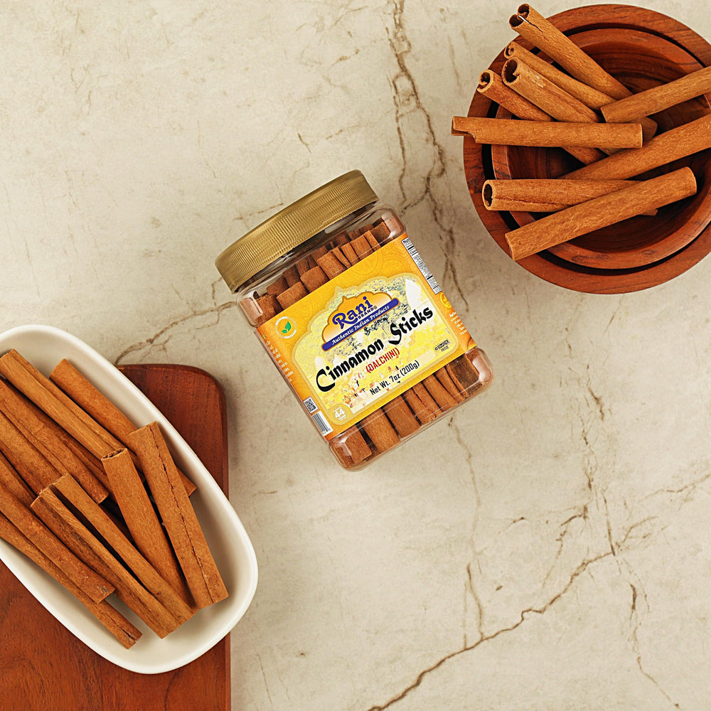 Rani Kosher cinnamon sticks provide natural flavoring for everyday cooking.