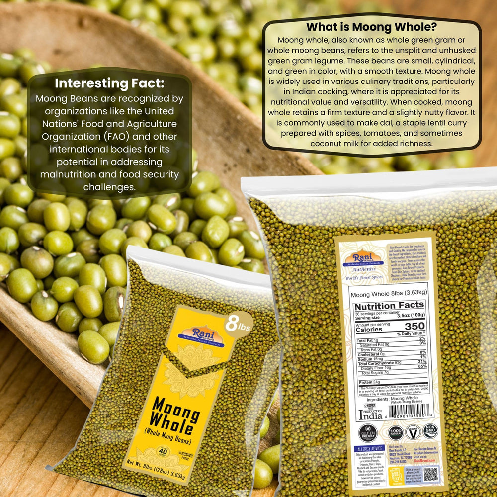 Rani Moong Whole sprouting jar for fresh home sprouts