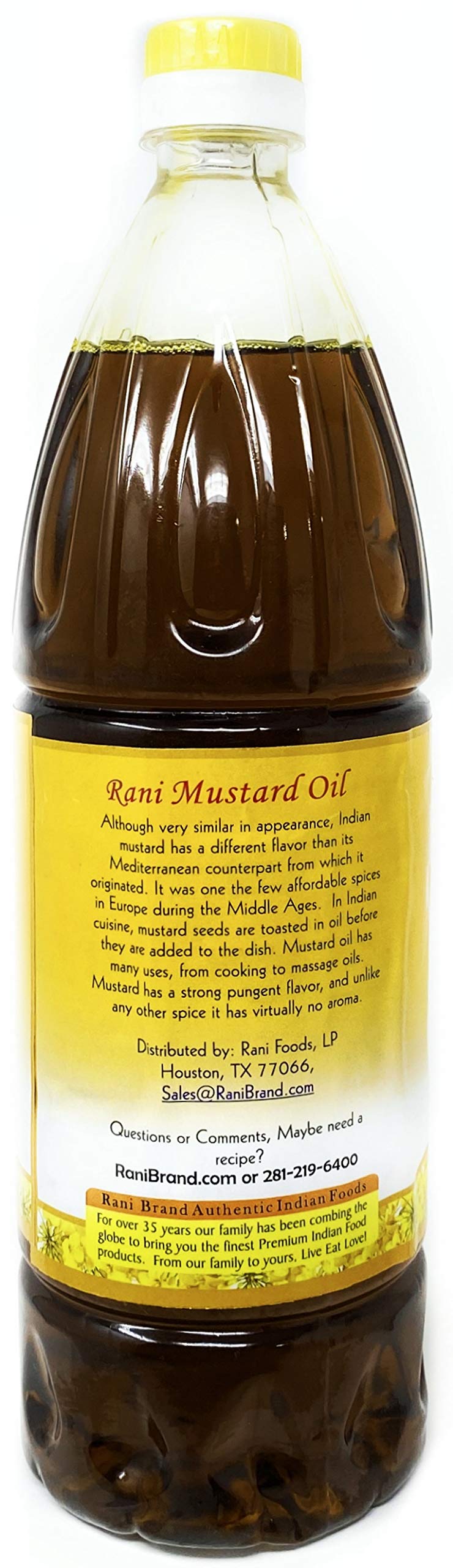 Rani Mustard Oil applied as a skin moisturizer to improve texture