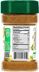 Rani Garam Masala label detail showing organic and salt-free certifications.