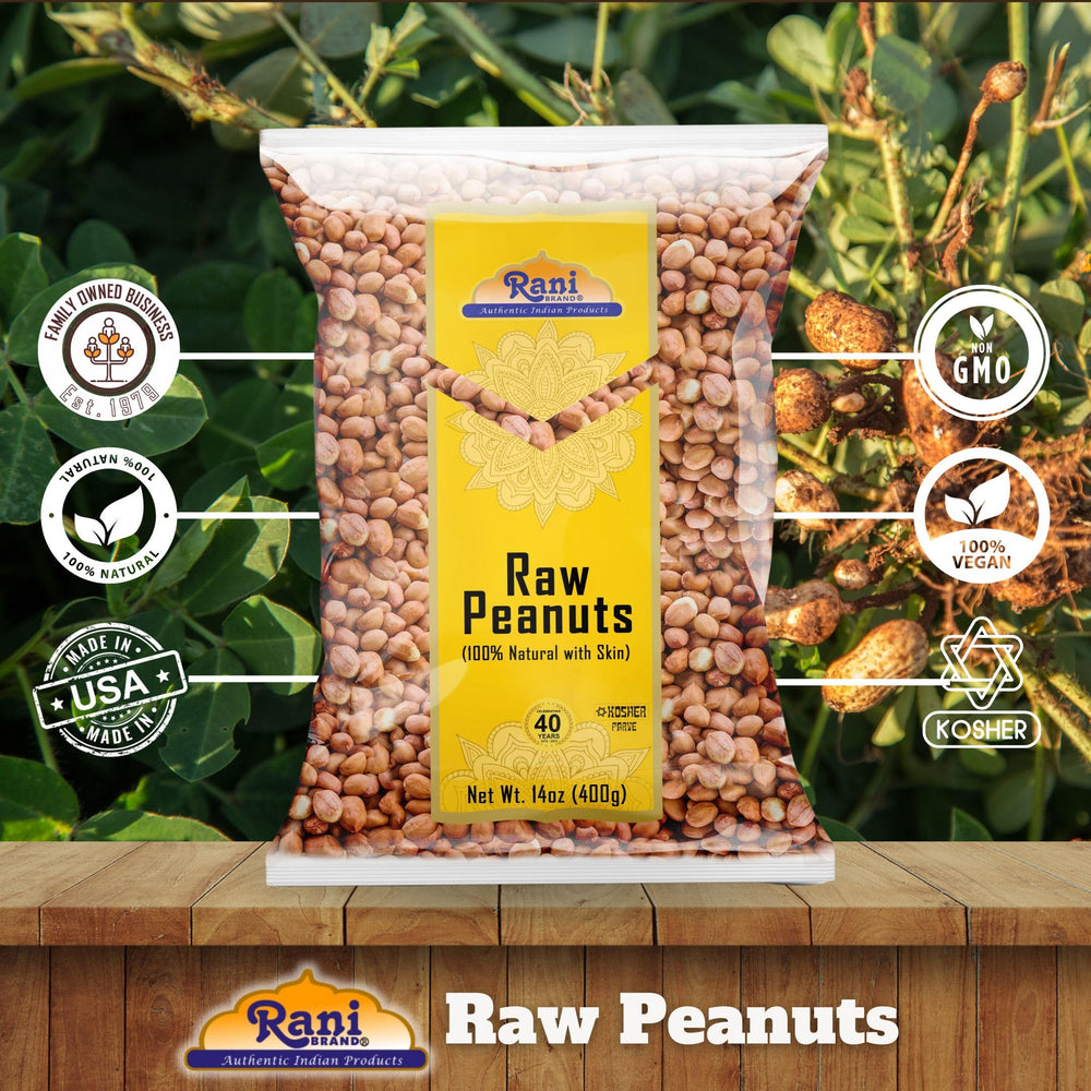 Rani peanuts fiber- and protein-rich snack base for meals