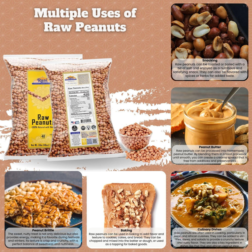 Rani Peanuts kosher certified usa — reliable ingredient for traditional Indian recipes.