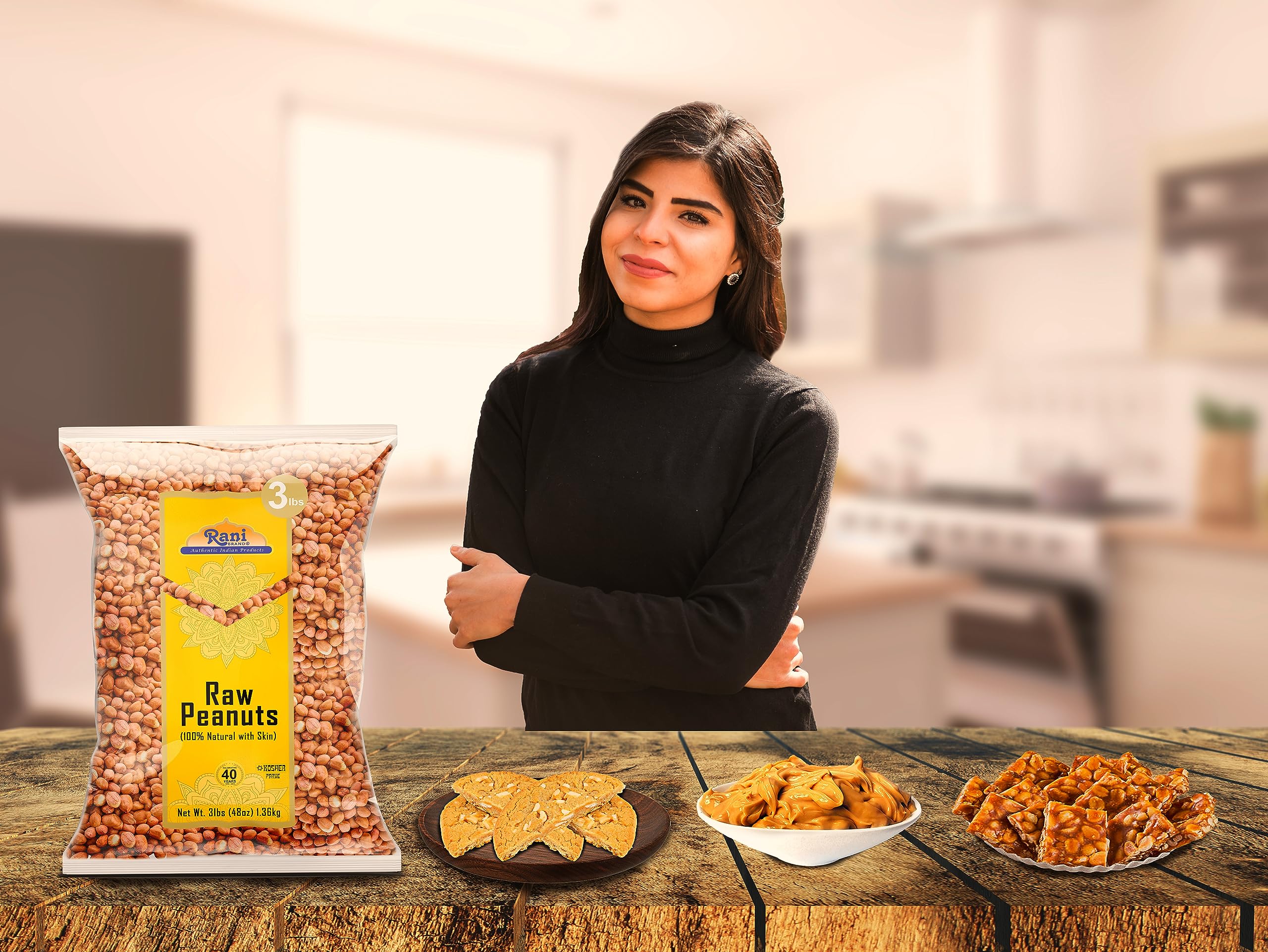 Rani Peanuts pb-brittle ingredient — helps craft crisp, caramelized treats.