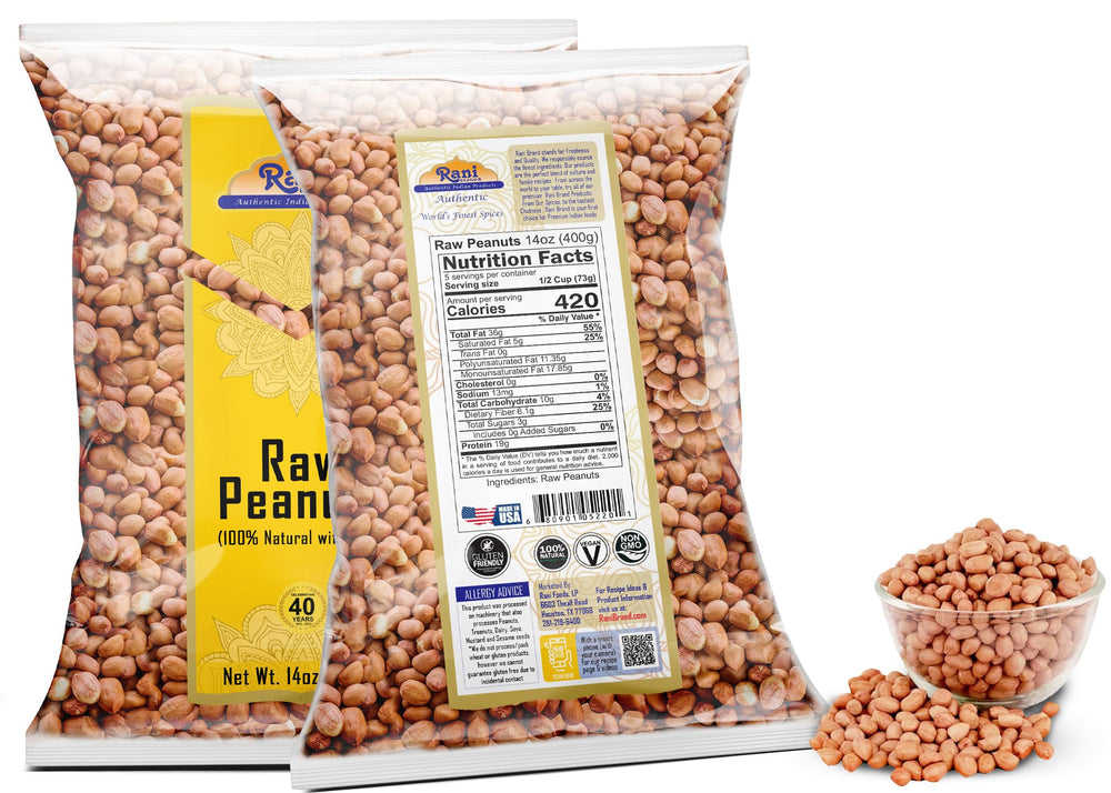 Rani peanuts protein and fiber source for everyday meals