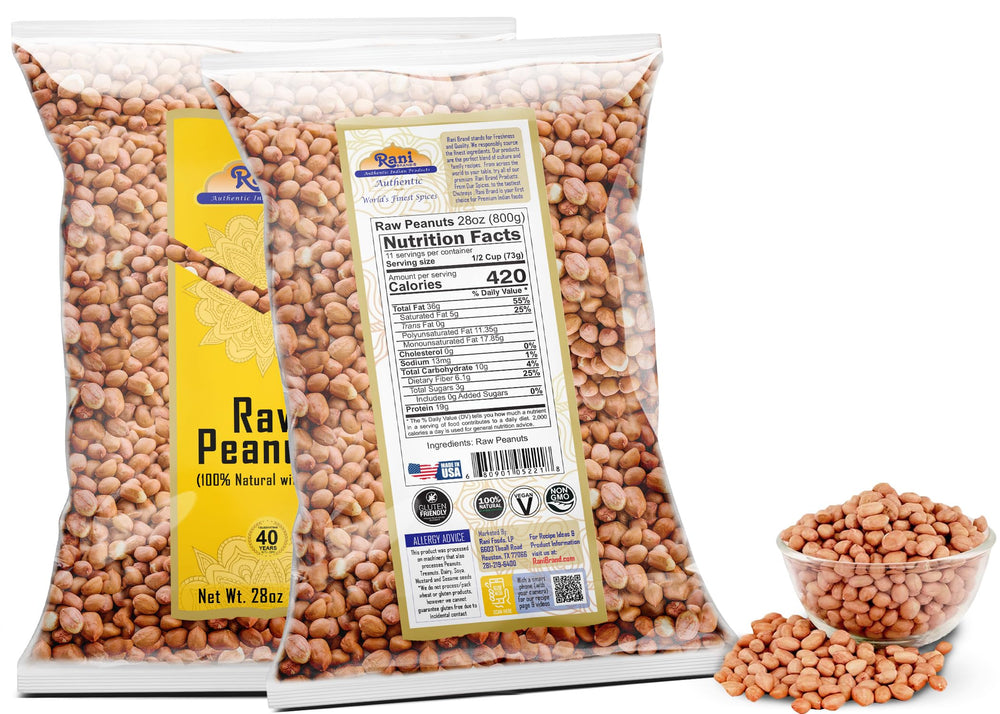 Rani peanuts raw quick-view highlighting gluten-friendly and kosher options