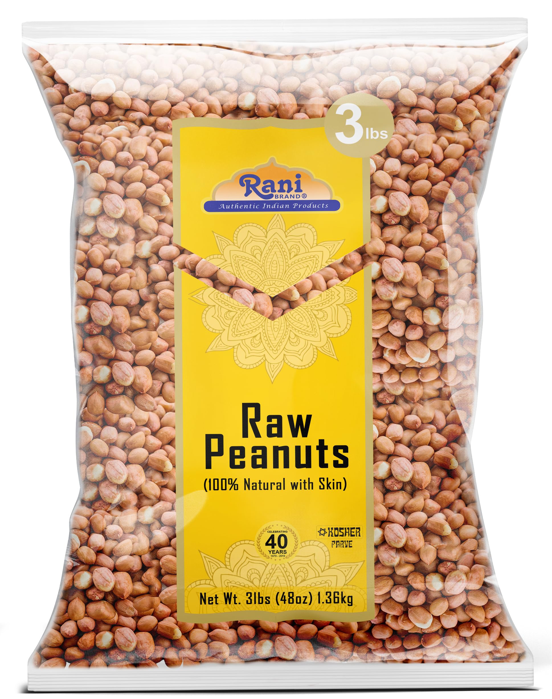 Rani Peanuts raw whole with skin bulk image — ideal for roasting and baking.