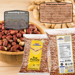 Rani Peanuts unsalted raw bulk — versatile base for snacks and breads.