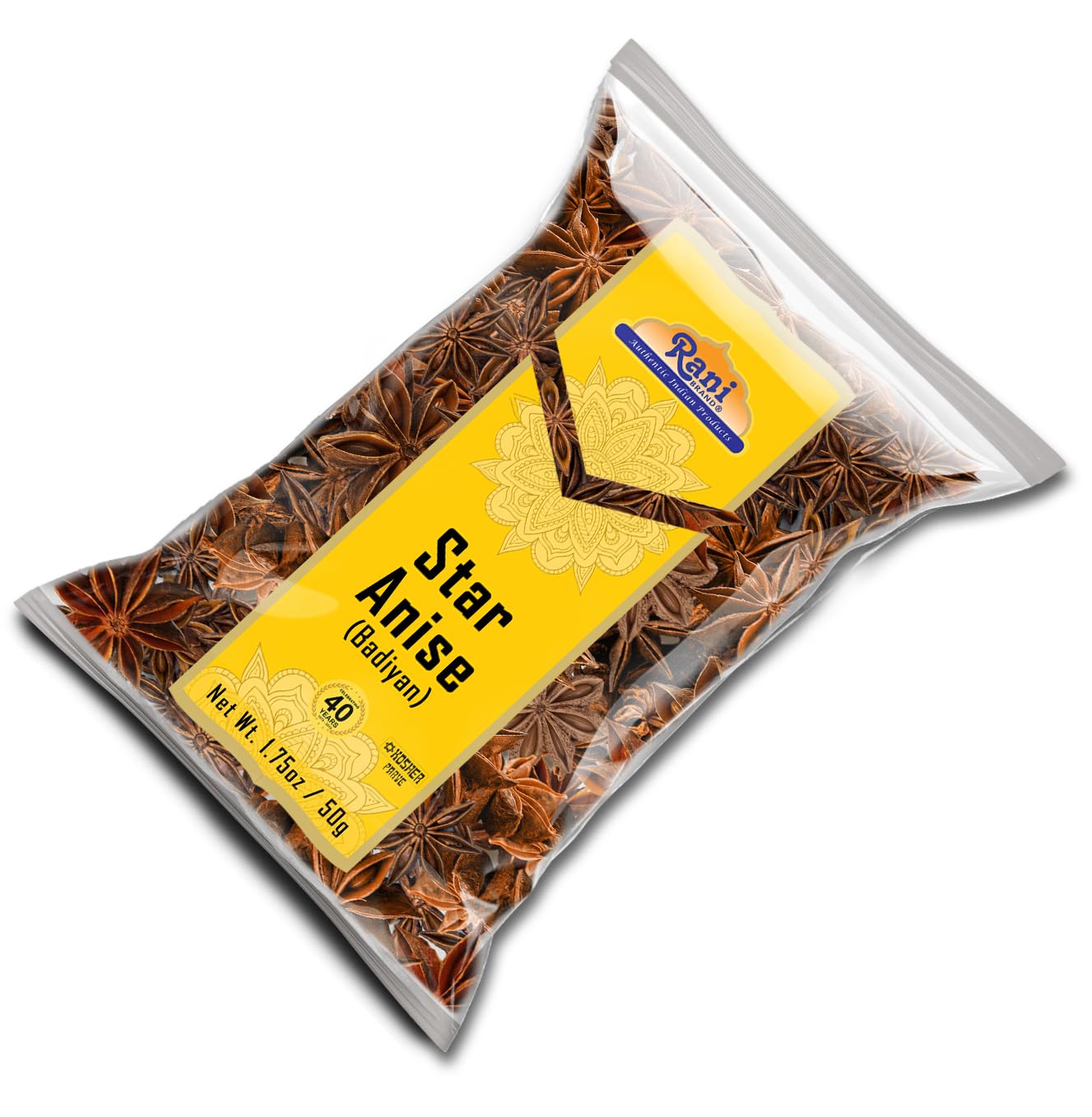 Rani Star Anise sun-dried spice boosts sauces and rice dishes.